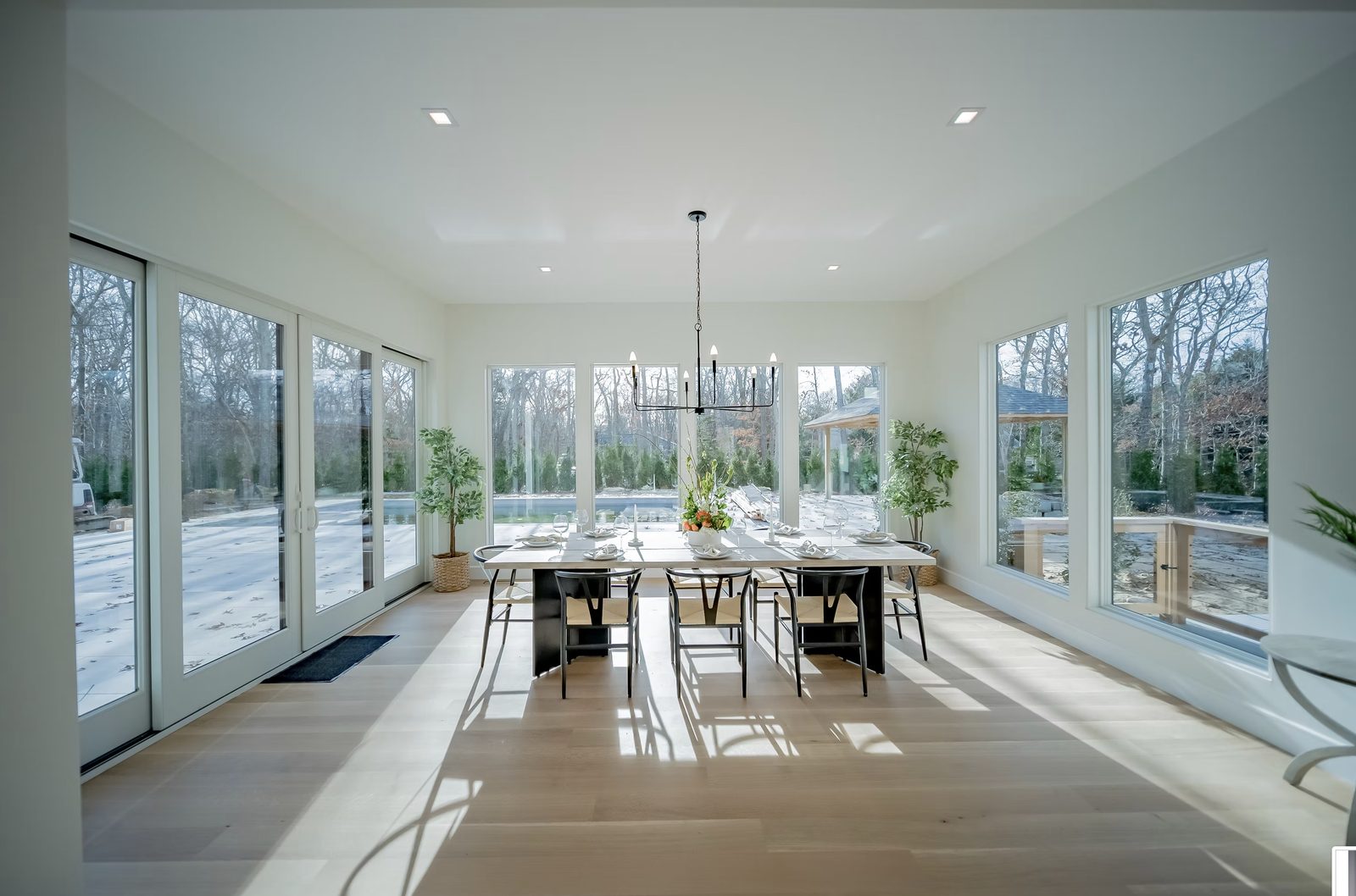 Modern farmhouse dining