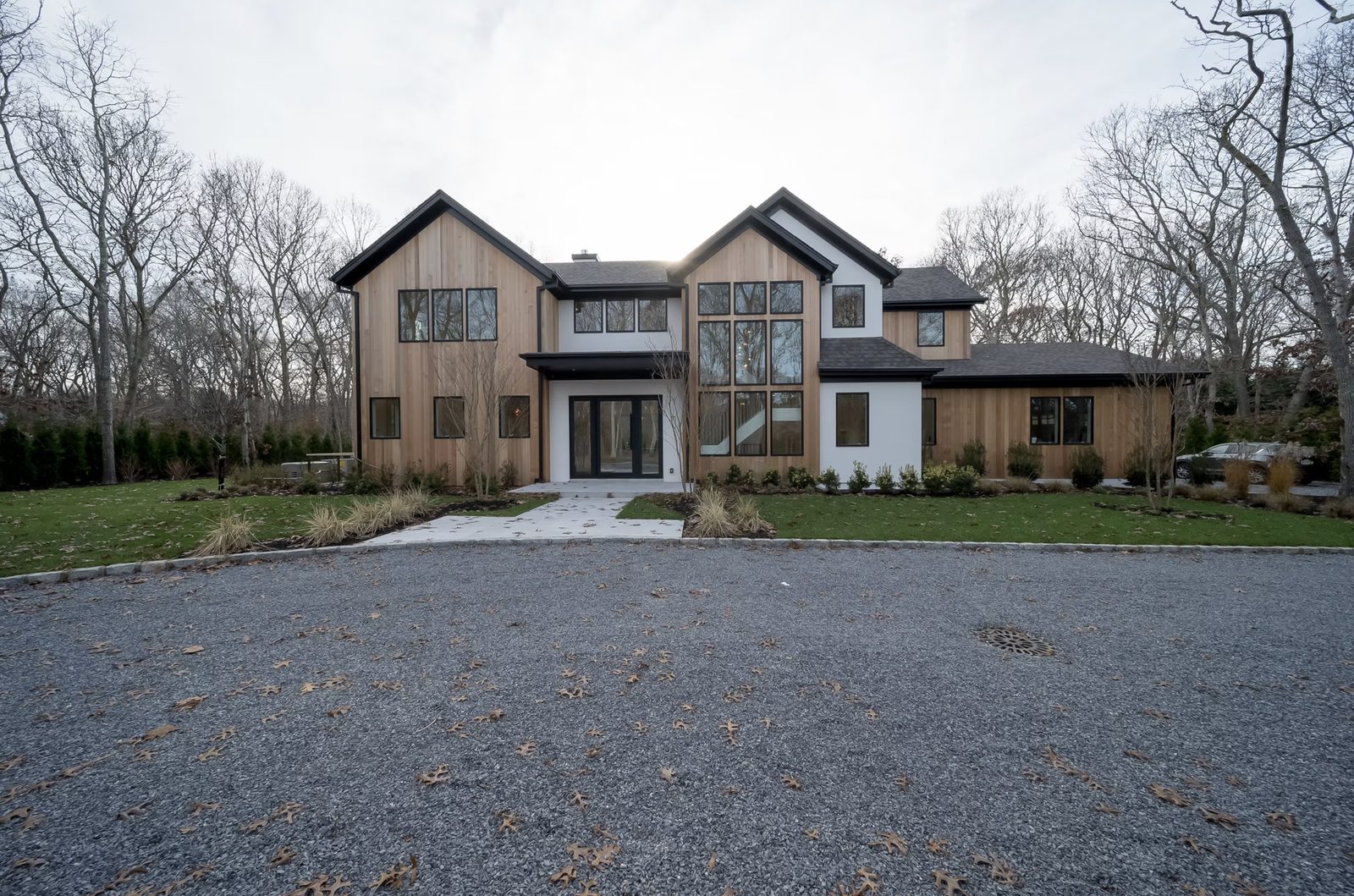 Modern Farmhouse new construction exterior